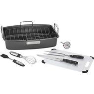 Cuisinart 8-piece Ovenware Nonstick Roasting Set, Steel