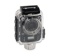 HP lc100w Full HD 1080p, 4k Time Lapse, Mini WiFi Water Resistant Camera /w Waterproof Case (Black) N4
