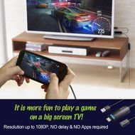 LETSCOM Lightning to HDMI Adapter for iPhone, HDMI Display Adapter - 1080P HDTV Adapter HDMI Streaming Dongle... N3
