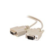 C2G / Cables To Go 09452 DB9 M/F Serial RS232 Extension Cable - Beige (25 Feet)