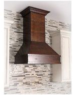 Z Line 329WH-30 1200 CFM Wooden Wall Mount Range Hood, 30", Walnut/Hamilton