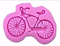 Bicycle Bike Silicone Mold for Fondant, Gum Paste, Chocolate , Crafts N2