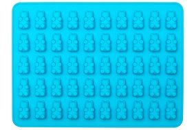 Lucentee Gummy Bears Molds for Hard Candy &amp; Chocolate Making- Silicone Soap and Ice Cube Trays- Party Buffet,... N4