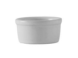 Tuxton BWX-035 Vitrified China Ramekin, 3-1/2 oz, 3-1/4&quot;, White (Pack of 48)