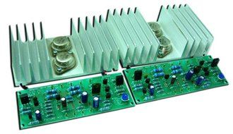 Power Amplifier OCL 50+50W Stereo R1% Assembled Electronic Circuit Kit : FA661