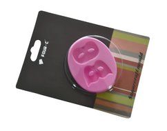 FOUR-C Silicone Cupcake Mold Sweet Decoration Mould Color Pink N3