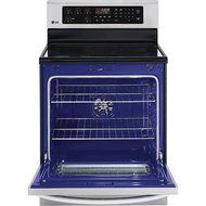 LG LRE3083ST 30" Stainless Steel Electric Smoothtop Range - Convection N3