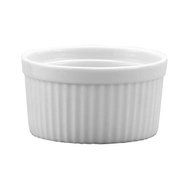 Harold Import Co. 98008 10 Oz White Porcelain Deep Souffle Dish
