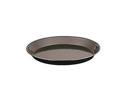 Paderno World Cuisine 11744-28 Blue Steel Heavy Duty Baking Pan, Medium, Black