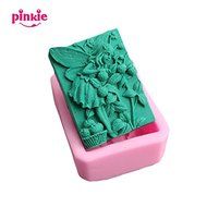 Pinkie Tm Flower girl silicone-handmade-soap-mold silica gel mould silicon candle moulds lover gift soap mould... N4