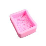 Pinkie Tm Flower girl silicone-handmade-soap-mold silica gel mould silicon candle moulds lover gift soap mould... N5