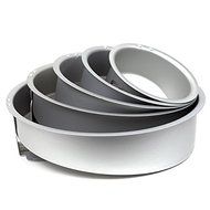Fat Daddios Mad Dadder Round Even Cake Pan, Set of 5 N2