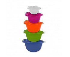 Kitchen Mixing Bowl Set 5 Piece for Mixing Batters, Combining Ingredients or Even Serving up Large Dishes