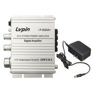 Audio Amplifier, ELEGIANT 12V 3A Hi-Fi Stero Class-T Digital Power Amplifier with Power Cable for Car Home PC... N3