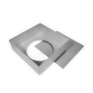Square Cake Pan - Loose Based 11&quot;
