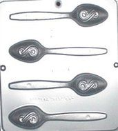 Spoon Chocolate Candy Mold 1307