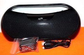 NEW ILIVE BLUE BLUETOOTH BOOMBOX BLACK