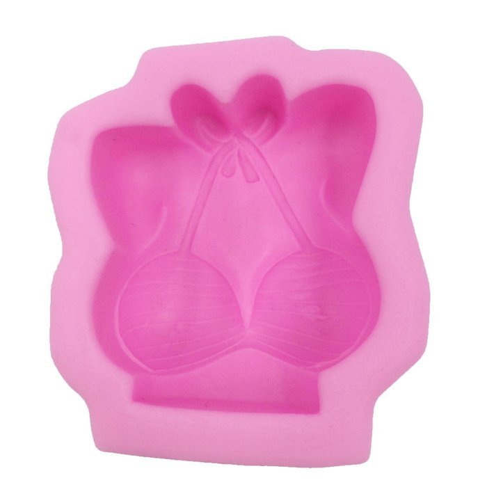 3D Sexy Bikini Shaped Top Bra Silicone Cake Decorating Mould, Sugarcraft Fondant Gunpaste Cake Decoration Cupcake...