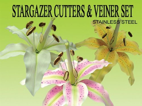 Stargazer Gumpaste Cutters & Veiner Set