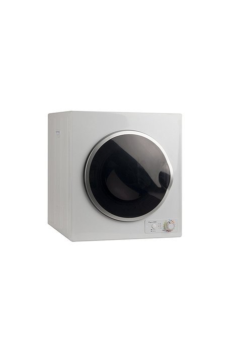 Triton TD850 Compact Dryer with Silver Trim, White N2