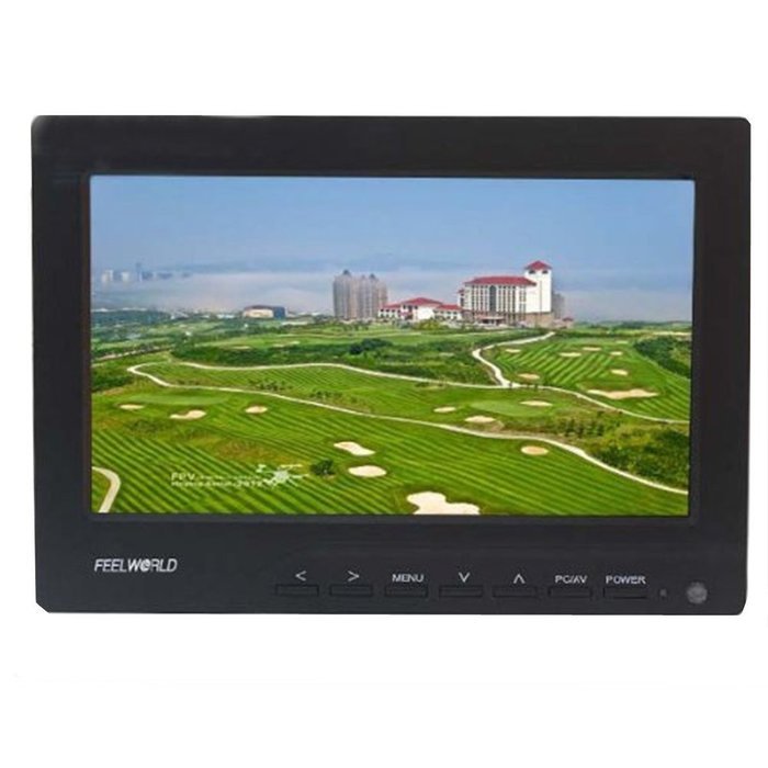 Koolertron 8 Inch HD FPV Monitor W/Sunhood High Resolution No Blue Screen