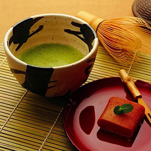 DUOMI 100 tate White Bamboo Matcha Tea Whisk Chasen for preparing Matcha Green Tea Accessories set Dishware and... N3