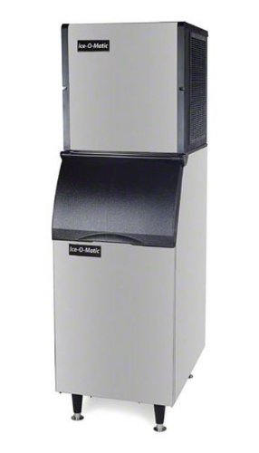 Ice-O-Matic ICE0520FW-B42PS 527 lb 22" Water-Cooled Full Cube Ice Machine w/ Storage Bin