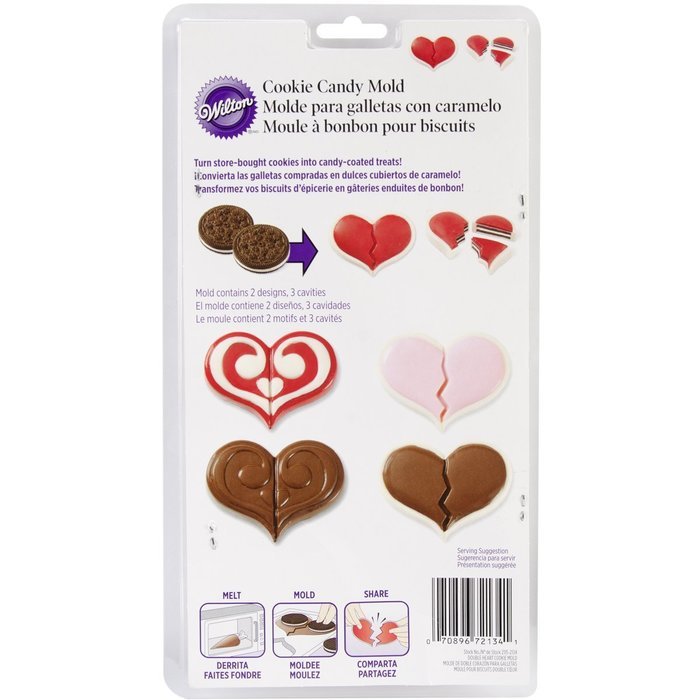 Wilton 2115-1801 Valentine Pucker Up Lollipop Mold N3