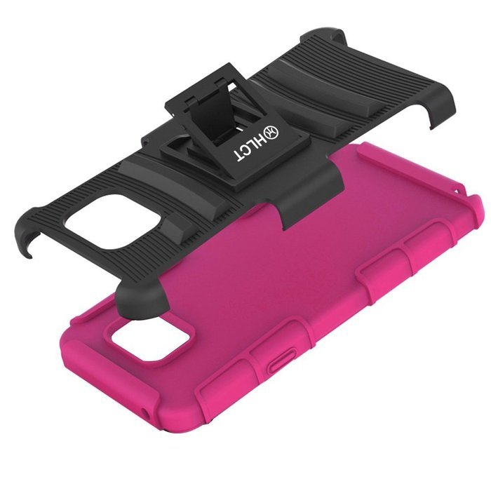 Galaxy Note 5 Case, HLCT Rugged Shock Proof Dual-Layer Case with Built-In Kickstand for Samsung Galaxy Note 5... N17