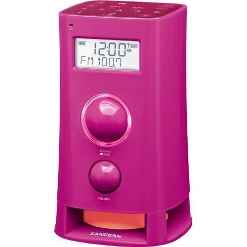 Sangean K-200pk AM/FM Kitchen Radio, Pink (SangeanK-200PK )
