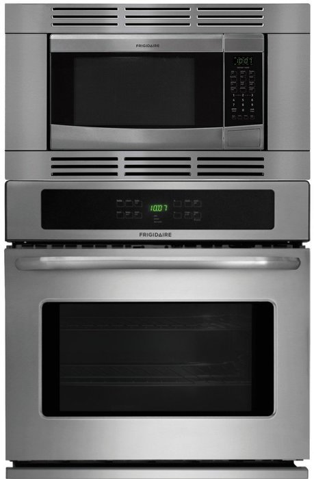 Frigidaire 30" Stainless Steel 3 Piece Electric Wall Oven/Microwave Combo FFEW3025PS_FFMO1611LS_FFMOTK30LS N3