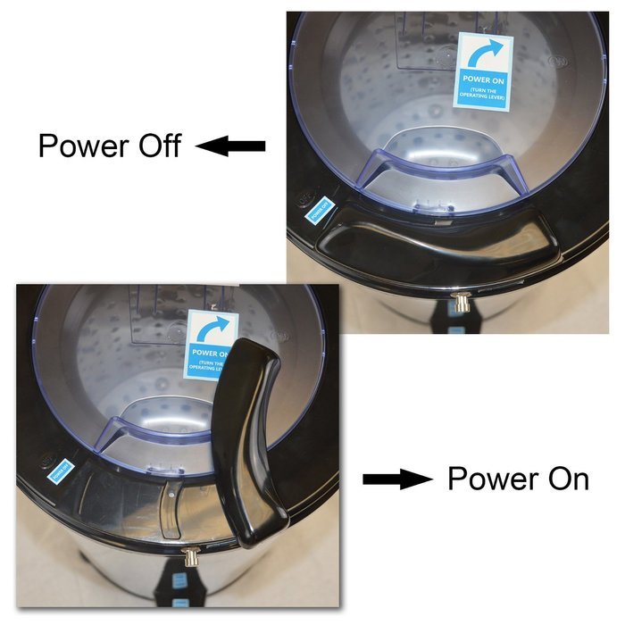 Panda High End Stainless Steel Portable Spin Dryer Apartment Size 110V 22lbs Large Capacity, 3200 rpm. Stainless... N9