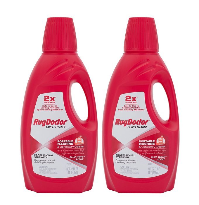 Rug Doctor 04127 Portable Machine and Upholstery Cleaner, 2-Pack N2