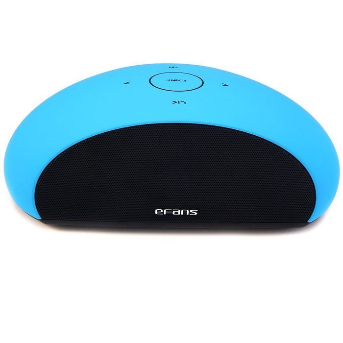 Efans Wireless SoundBox Bluetooth 3.0 + EDR Speaker Handsfree with NFC Function Blue N2