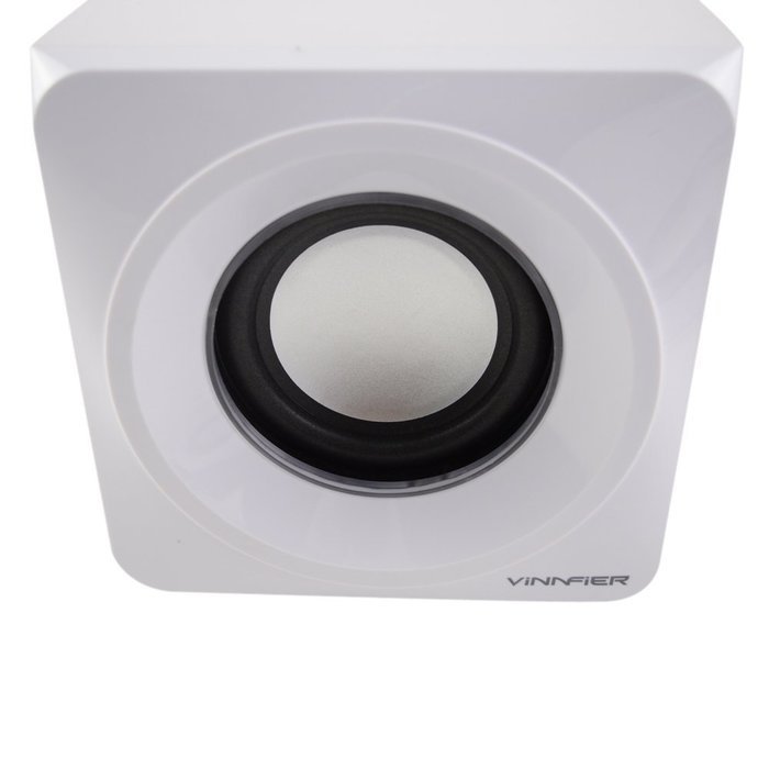 Yunmei JH2 Subwoofer 2.1 Speaker Sound System PC Home Desktop Stereo Audio speaker 20W with radio supported SD...