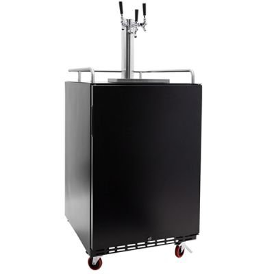 EdgeStar Full Size Triple Tap Built-In Kegerator N3
