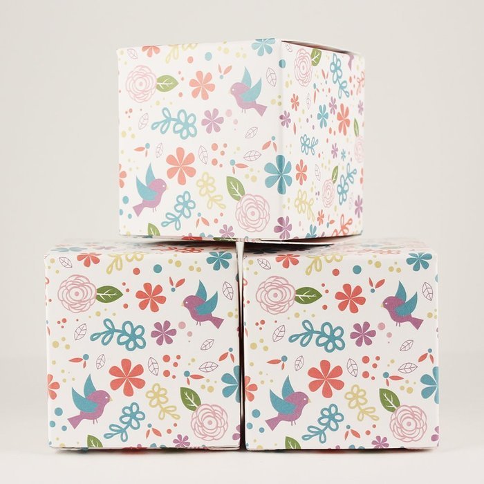 Made in USA - 2 Inch Cube Favor Box (2"x2"x2" 100 Boxes) Wedding Favor, Birthday Favor, Baby Shower Favor, Bridal... N44