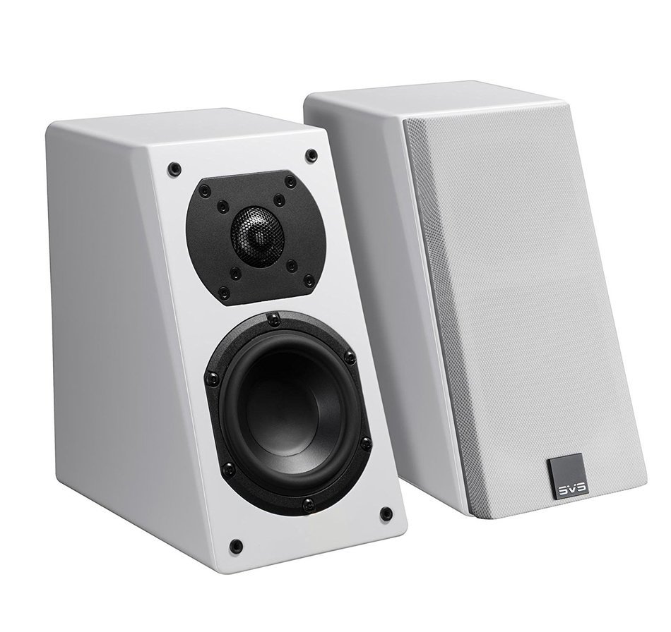 SVS Prime Elevation Speakers - Pair (White Piano Gloss) N3