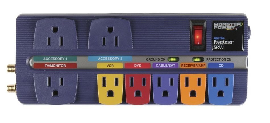 Monster Cable MP AV 800 PowerCenter with Surge Protection N2