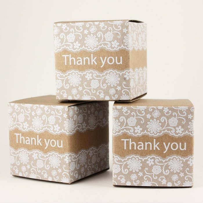 Made in USA - 2 Inch Cube Favor Box (2"x2"x2" 100 Boxes) Wedding Favor, Birthday Favor, Baby Shower Favor, Bridal... N47