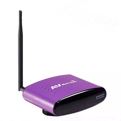 Goliton&reg; 5.8G Wireless AV TV Audio Video Transmitter and Receiver Wireless IR Remote Extender 300M Support 4 groups...