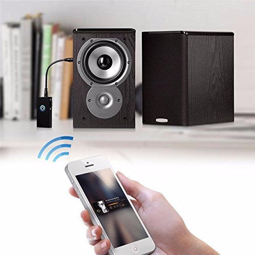 OWIKAR Mini 5V 3.5mm 2 in 1 Wireless Bluetooth Audio Transmitter and Receiver A2DP Music Stereo Dongle Adapter... N7