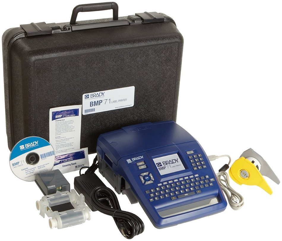 Brady BMP71 Label Printer with MarkWare Lean Software and USB Connectivity