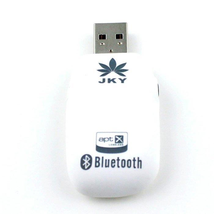 JKY Mini USB Bluetooth Music Receiver Wireless 3.5mm Stereo Audio Adapter for Car PC Speakers N5