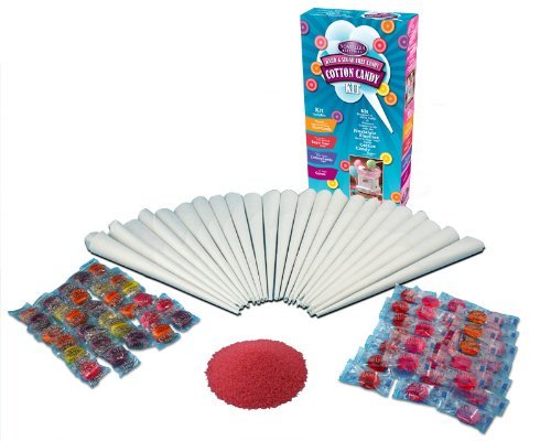 Nostalgia HCK800 Hard & Sugar-Free Candy Cotton Candy Party Kit N2