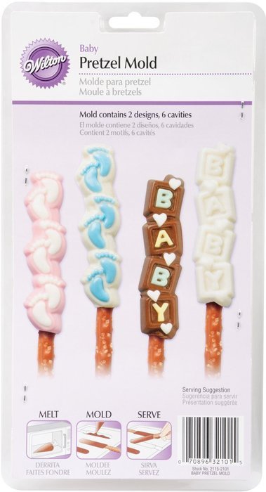 Wilton 2115-2101 Baby Pretzel Mold