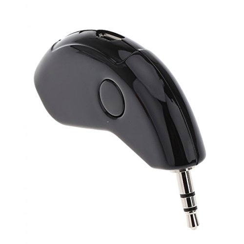 Generic BTS-70 Mini 3.5mm Aux Bluetooth Stereo Audio Receiver Adapter Car Kit Hands-free for iPhone Smartphone