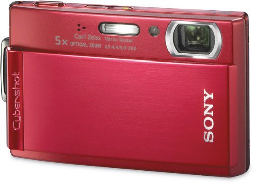 Sony Cybershot DSCT300/B 10.1MP Digital Camera with 5x Optical Zoom with Super Steady Shot (Black) N3