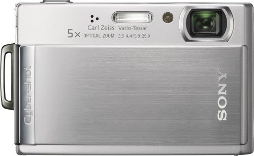 Sony Cybershot DSCT300/B 10.1MP Digital Camera with 5x Optical Zoom with Super Steady Shot (Black) N4