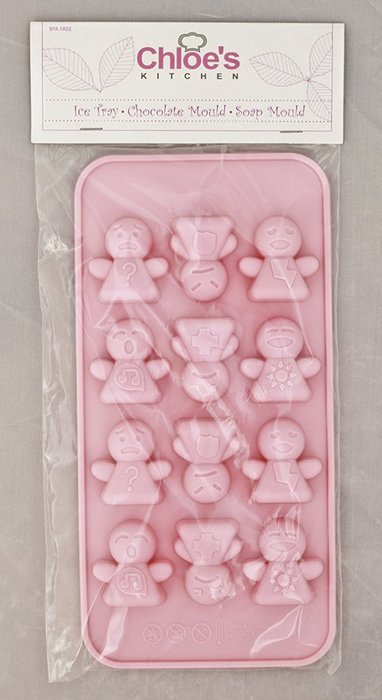 Zoie + Chloe Silicone Ice Tray & Mold for Gummy Bear, Jello, Chocolate, Soap, Crayon and More! N2